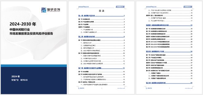 询重磅发布：中国休闲鞋行业市场研究报告Bsports必一体育干货收藏！智研咨(图3)